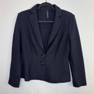 Marc Cain Classic navy wool Women's Blazer